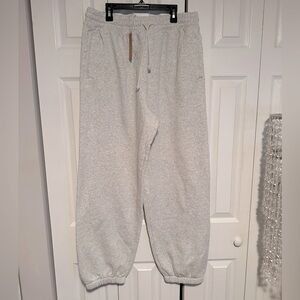 Skims NWT lounge fleece classic jogger - light heather gray small
